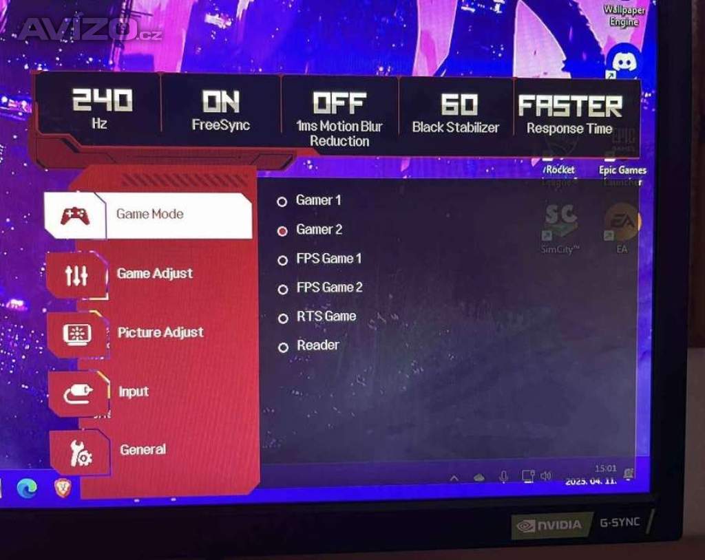 Foto inzerátu LG UltraGear 27GK750F-B