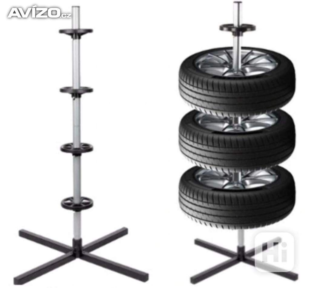 Foto inzerátu Prodám 4 kusy zimních pneu + kola z lehkých slitin