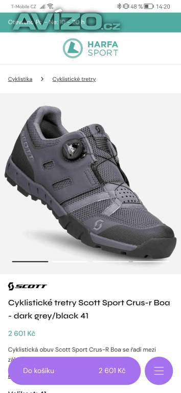 Foto inzerátu Mtb pánské boty scott v.41