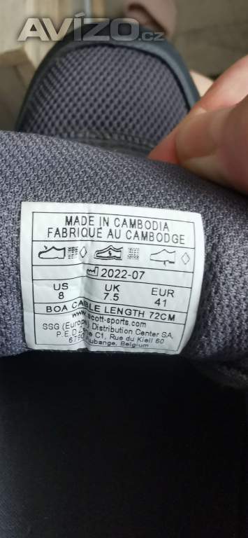 Foto inzerátu Mtb pánské boty scott v.41