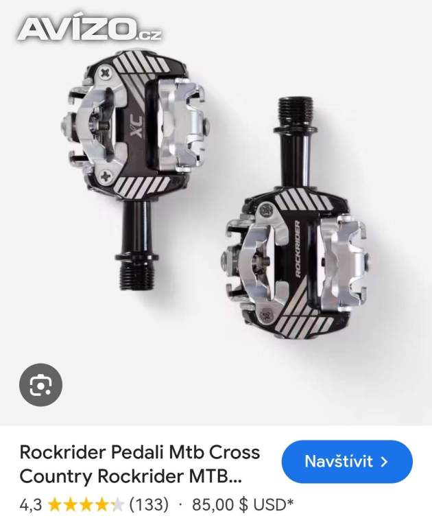Foto inzerátu Mtb pedály Rockrider xc cross cauntry