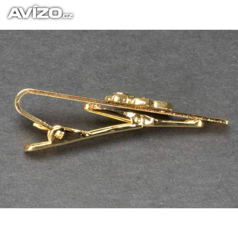 Foto inzerátu Kravatová spona Včelaři - zlatá