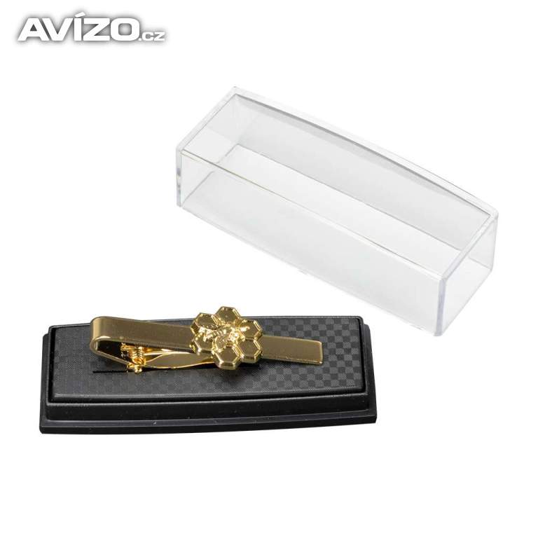 Foto inzerátu Kravatová spona Včelaři - zlatá