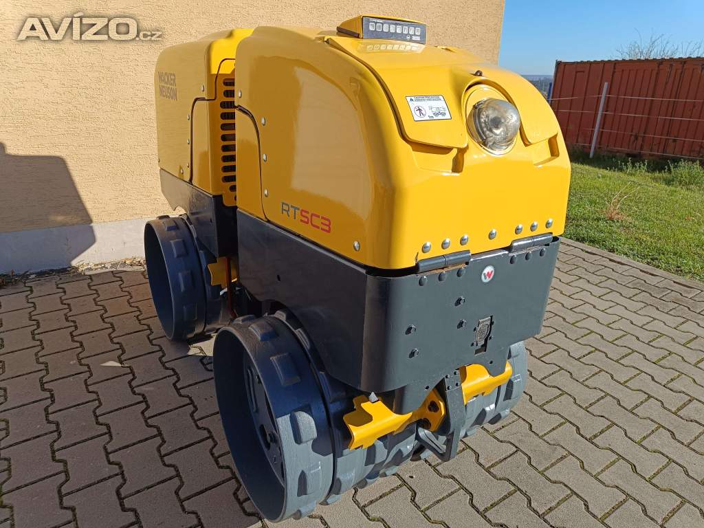 Vibrační válec Wacker Neuson RTKx-SC 3 - motor KUBOTA