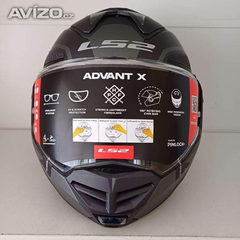 Foto inzerátu Silniční překlápěcí přilba LS2 Advant METRYK X