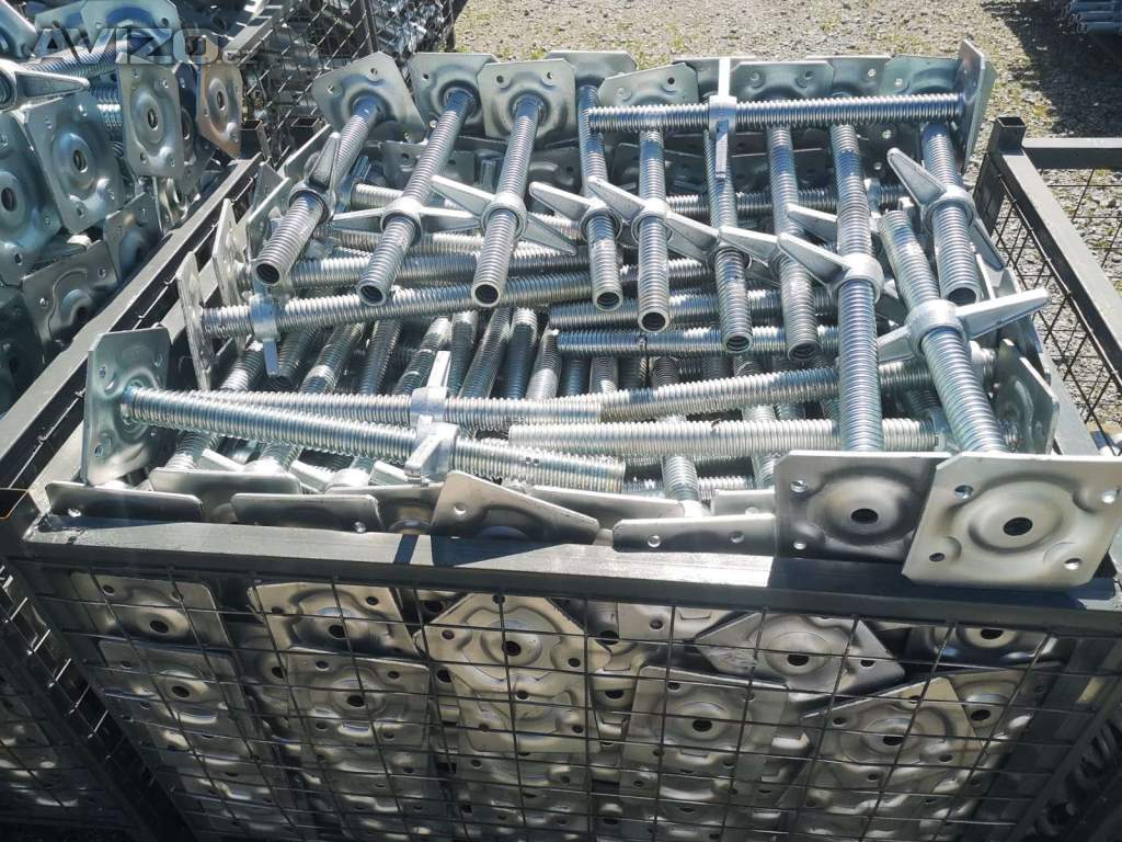 Foto inzerátu Nové ocelové lešení Plettac na fasádu – dobrá cena! 6,3X9=56,70M2