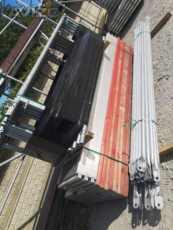 Foto inzerátu Ocelové lešení Plettac – nové, s dodávkou po celé ČR 8,3X15