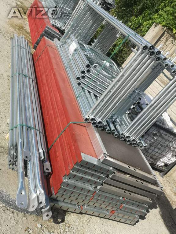 Foto inzerátu Ocelové lešení Plettac – nové, s dodávkou po celé ČR 8,3X15