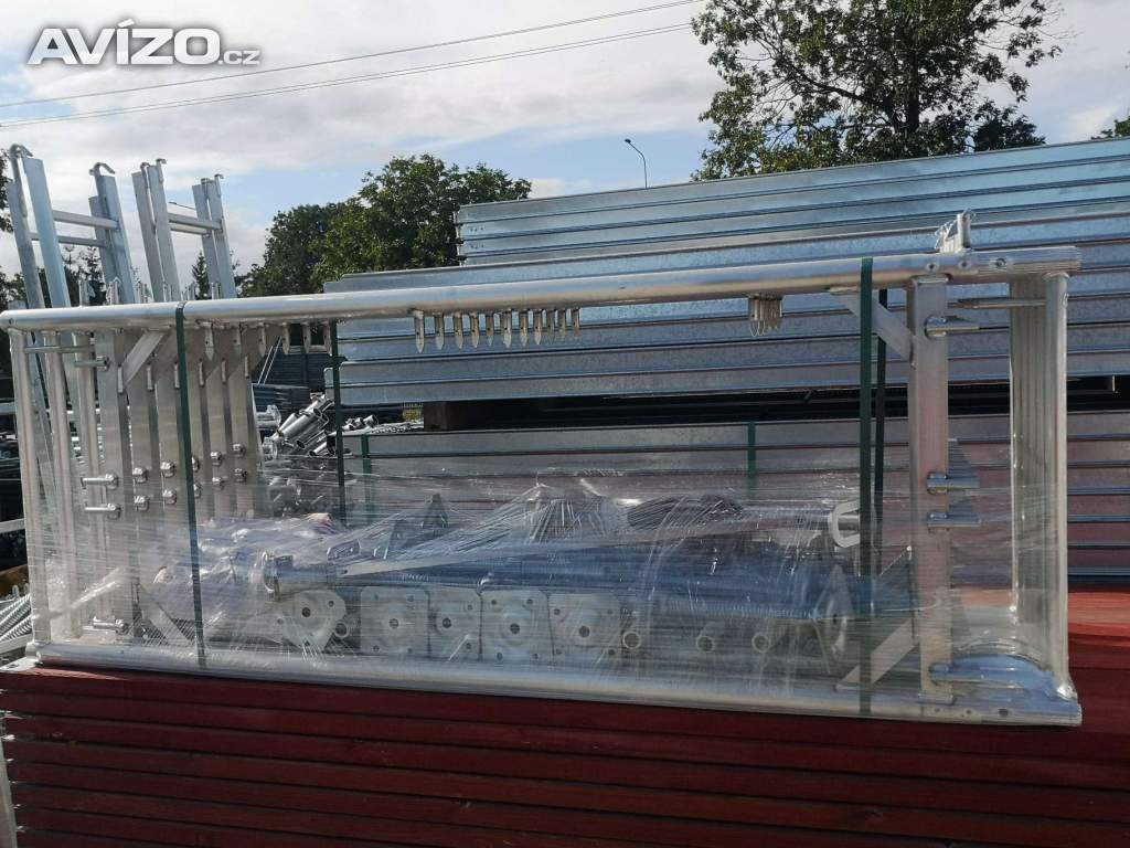 Foto inzerátu Ocelové lešení Plettac – nové, s dodávkou po celé ČR 8,3X15