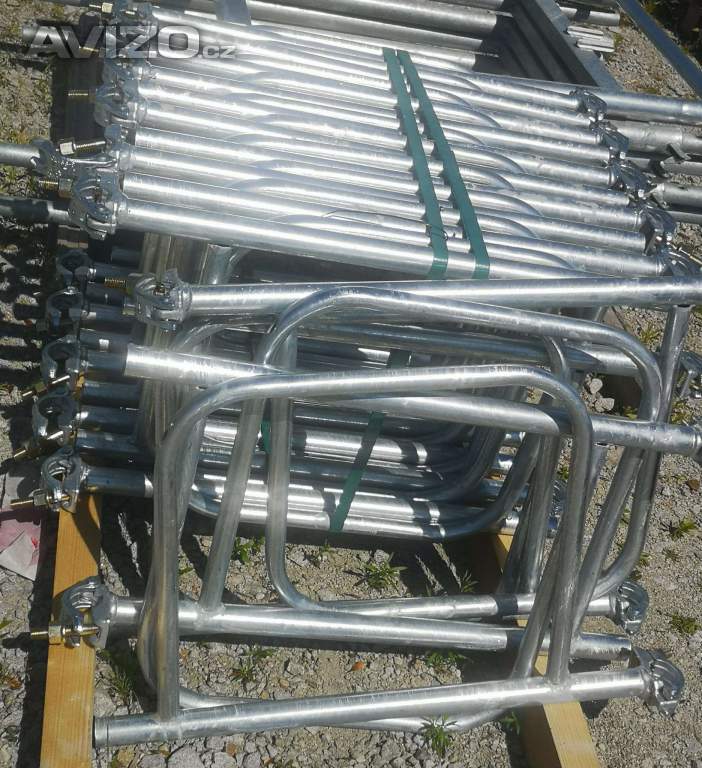 Foto inzerátu Ocelové lešení Plettac – nové, s dodávkou po celé ČR 8,3X15