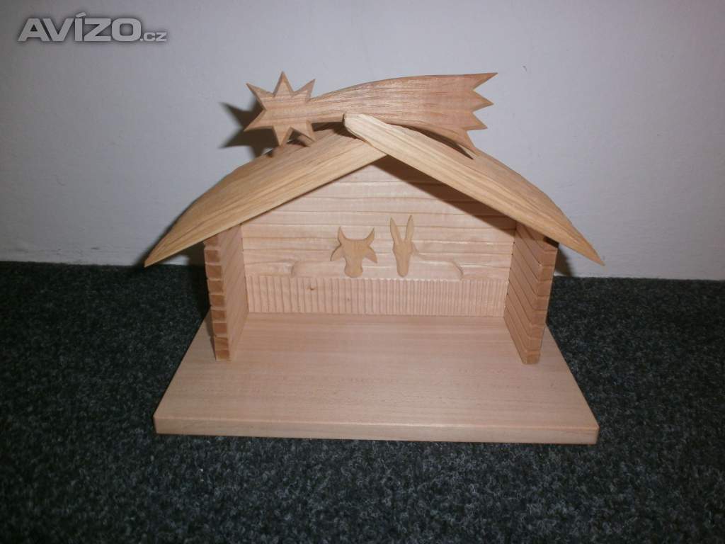 Foto inzerátu Dřevěný betlém 14A1