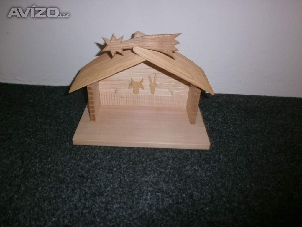 Foto inzerátu Dřevěný betlém 14A1