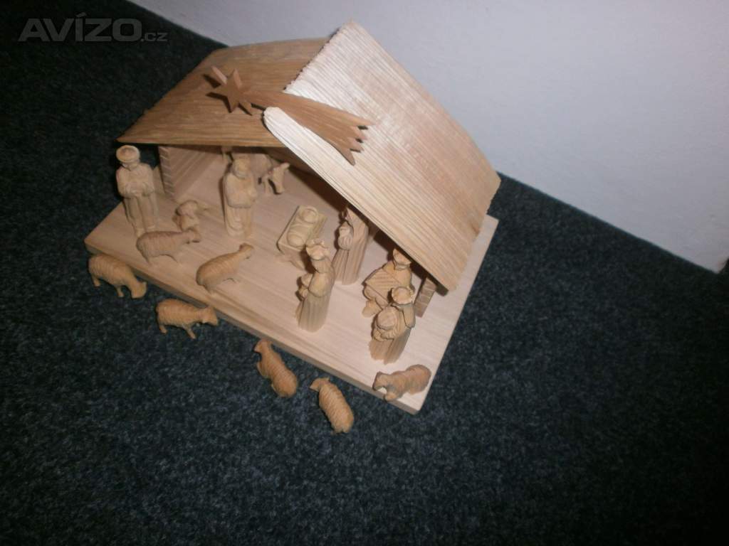 Foto inzerátu Dřevěný betlém 14A2