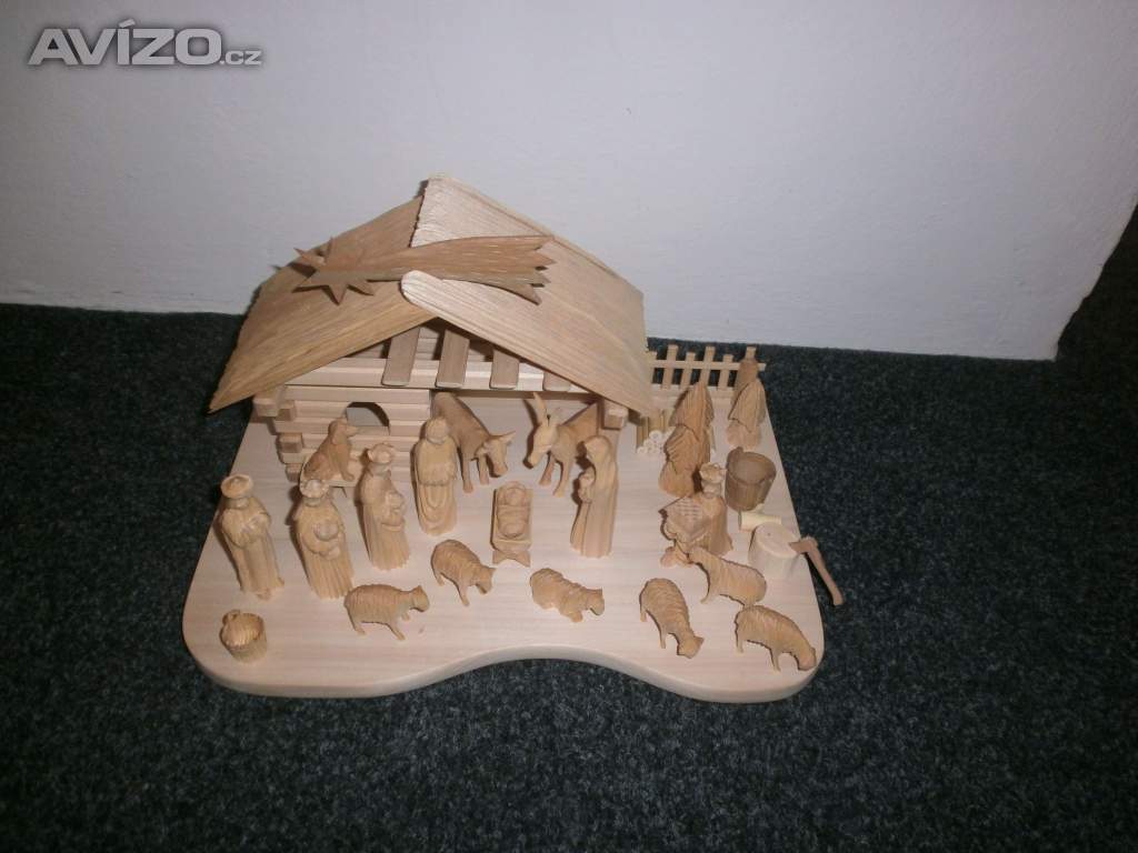 Foto inzerátu Dřevěný betlém 14A4
