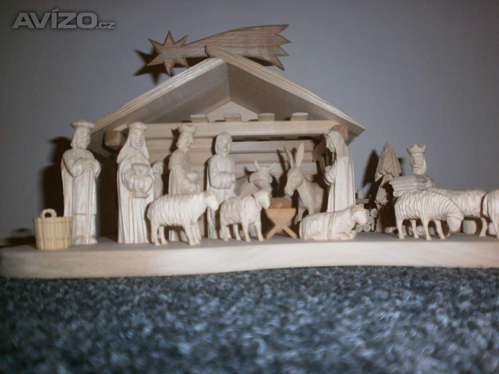 Foto inzerátu Dřevěný betlém 14A4