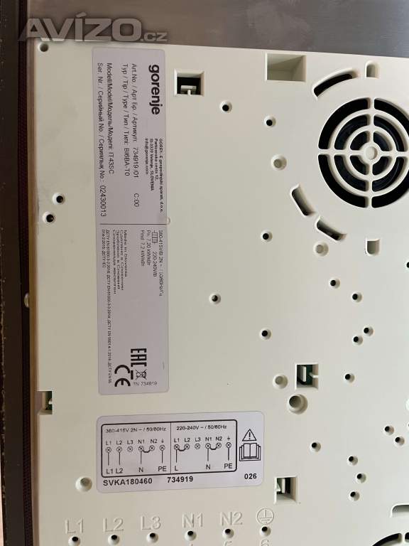 Foto inzerátu Indukční deska Gorenje