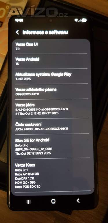 Foto inzerátu Samsung Galaxy S21 ultra 5G 12GB ram/256GB