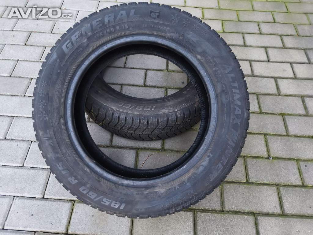 Foto inzerátu Zimní pneu 185/60 R15 2.ks