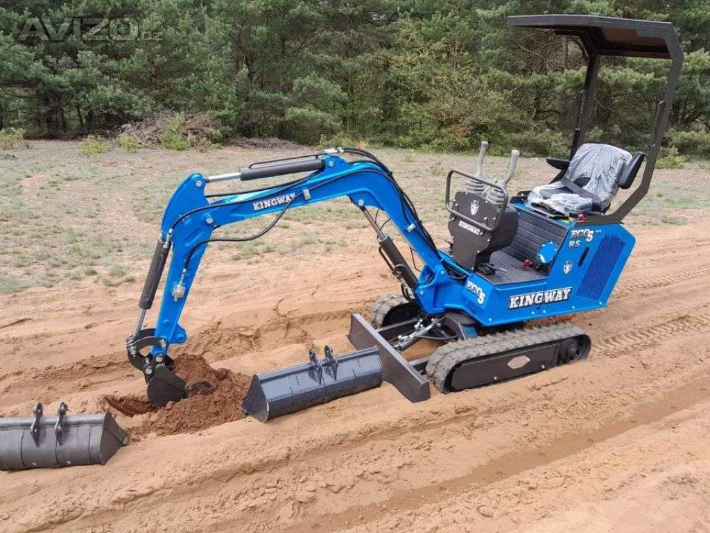 Foto inzerátu Minibagr Kingway ECO5 RS – nejlepší cena Doprava ZDARMA
