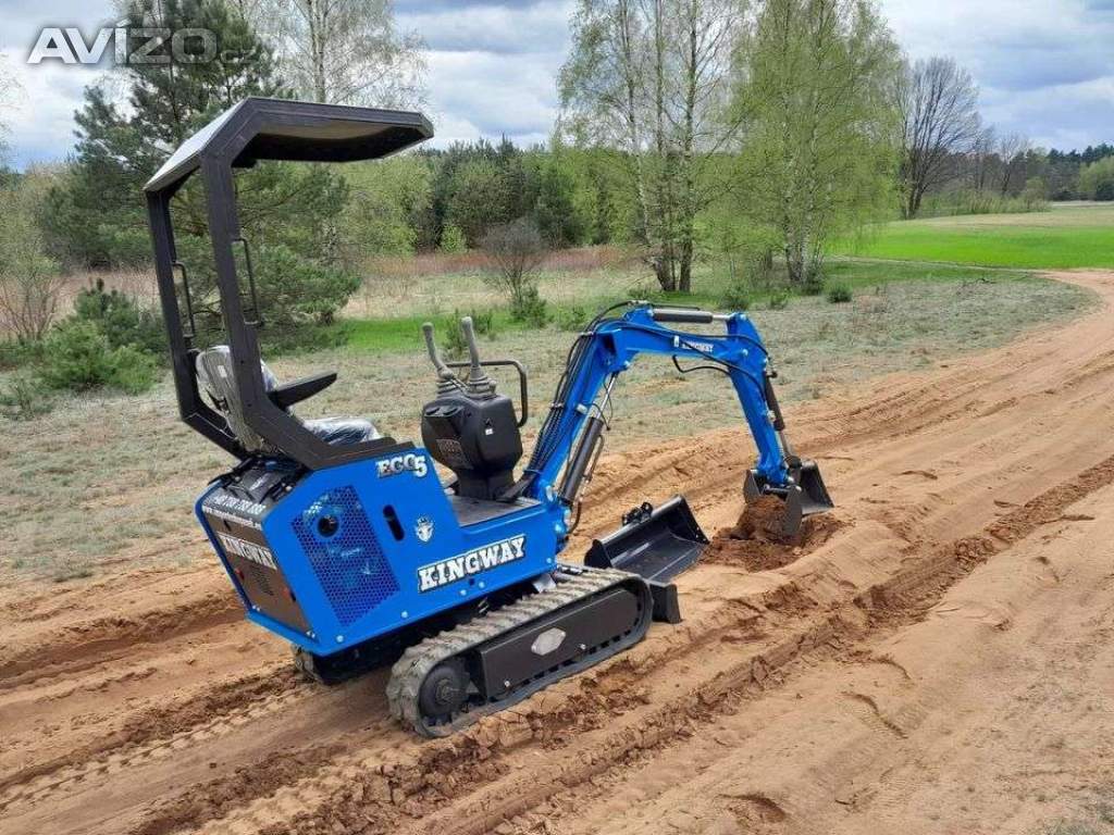 Foto inzerátu Minibagr Kingway ECO5 RS – nejlepší cena Doprava ZDARMA