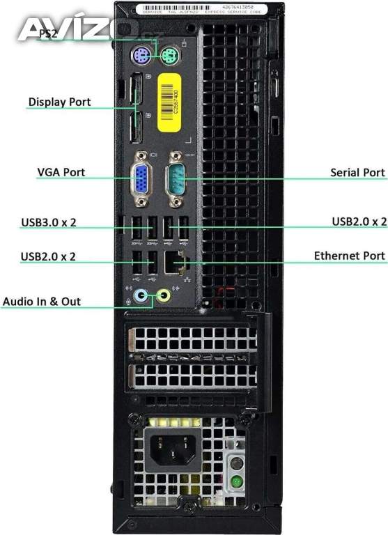 Foto inzerátu PC SET DELL,i7,16GB RAM,SSD,VIEWSONIC 27´,WIN 11,záruka