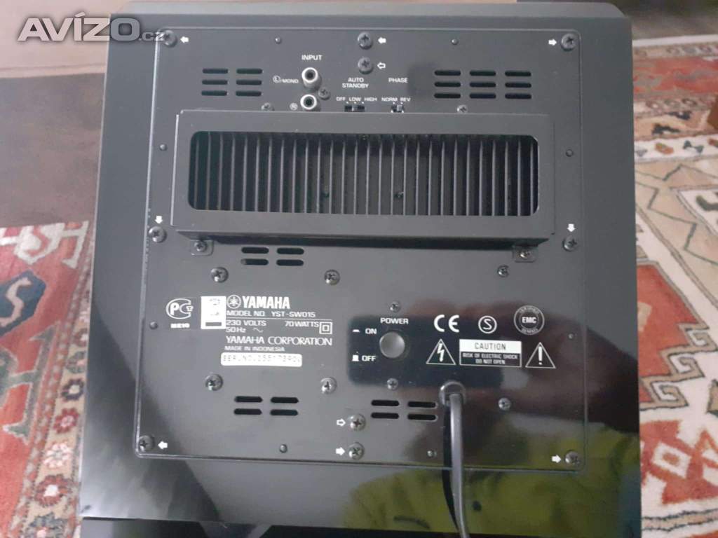 Foto inzerátu Prodám aktivní subwoofer YAMAHA