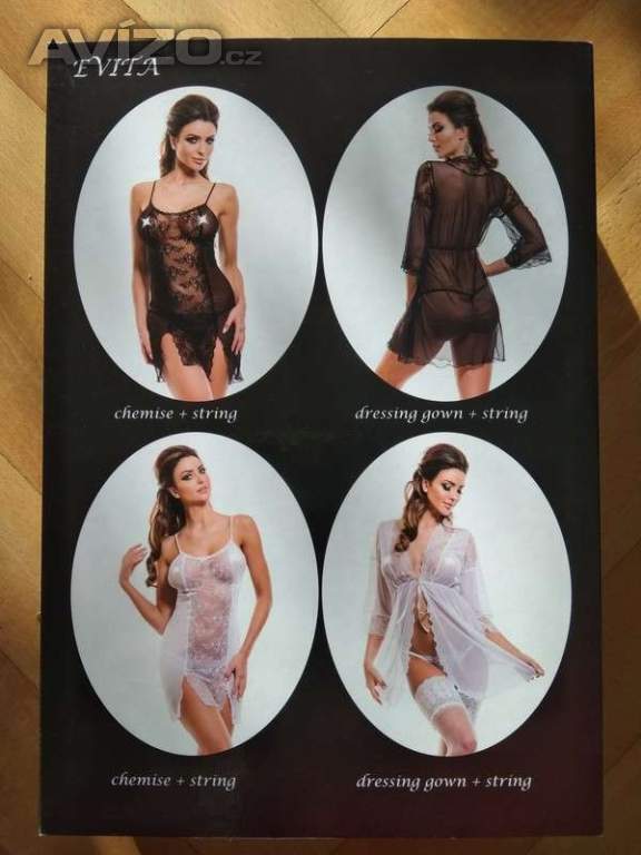 Foto inzerátu Bílý sexy komplet Secret Line vel. S