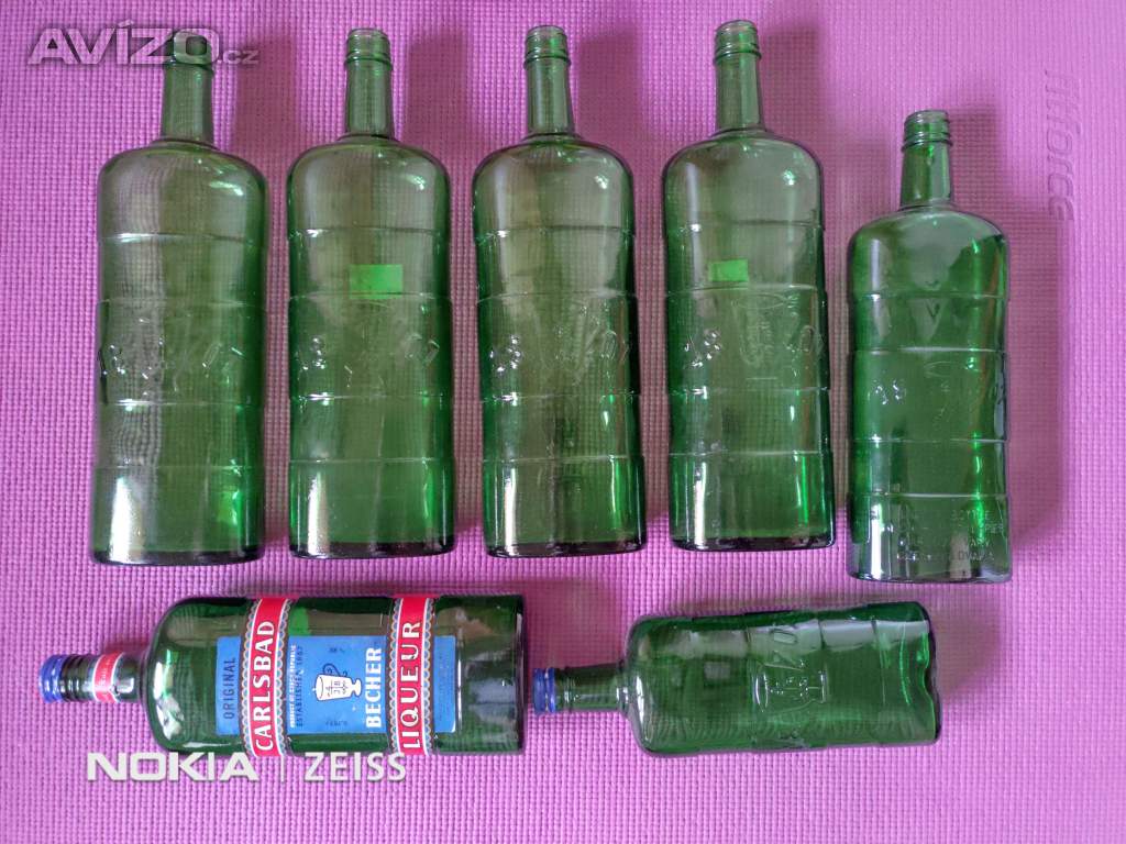 Staré láhve od Becherovky cena za vše