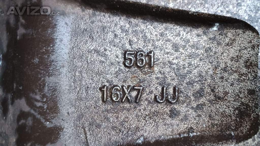 Foto inzerátu Zimní pneu 205/55 R16, 7mm na disku 5x100 (#183)