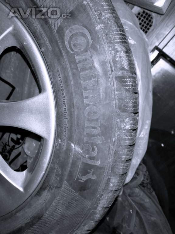 Foto inzerátu zimní pneu+alu ráfky 6,5Jx16H2