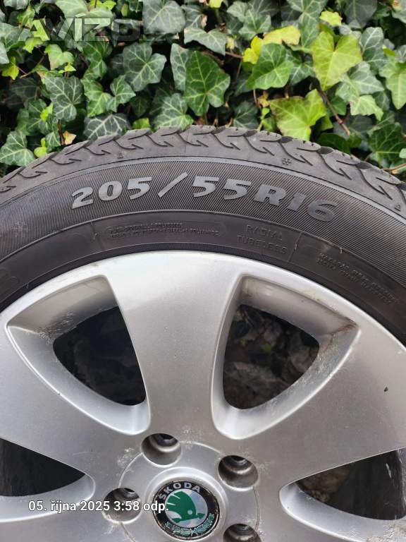 Zimní pneu na diskách 205/55 R 16