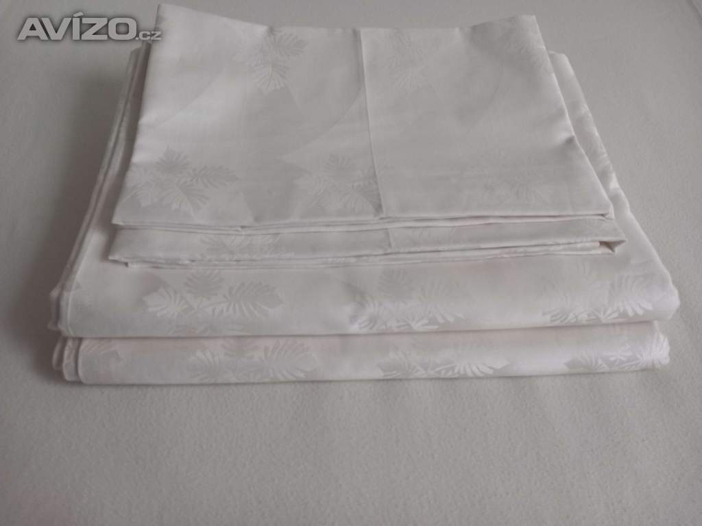 Foto inzerátu Zlevněné bílé, luxusní, Francouzké povlečení.