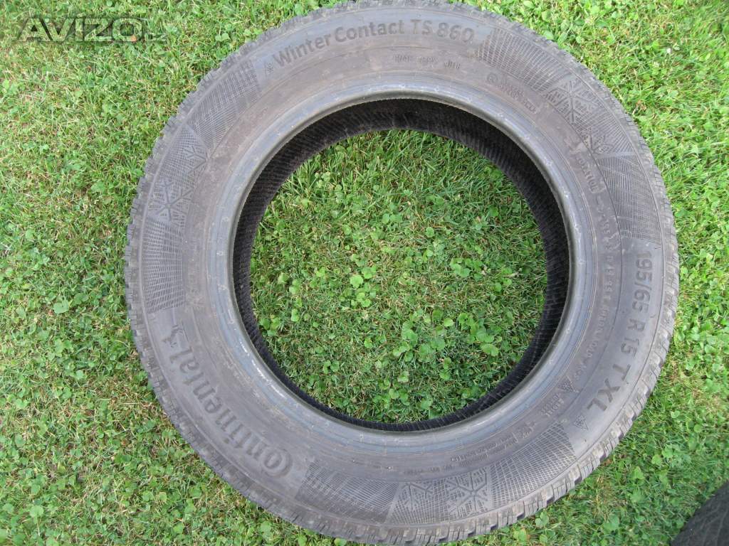 Foto inzerátu PRODÁM ZIMNÍ PNEU 205/55R16 CONTINENTAL TS850 T 4x