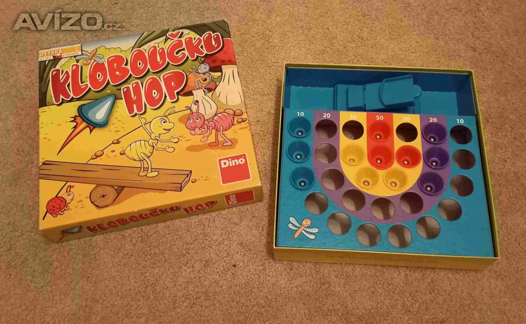 Foto inzerátu Stolní hra Kloboučku hop