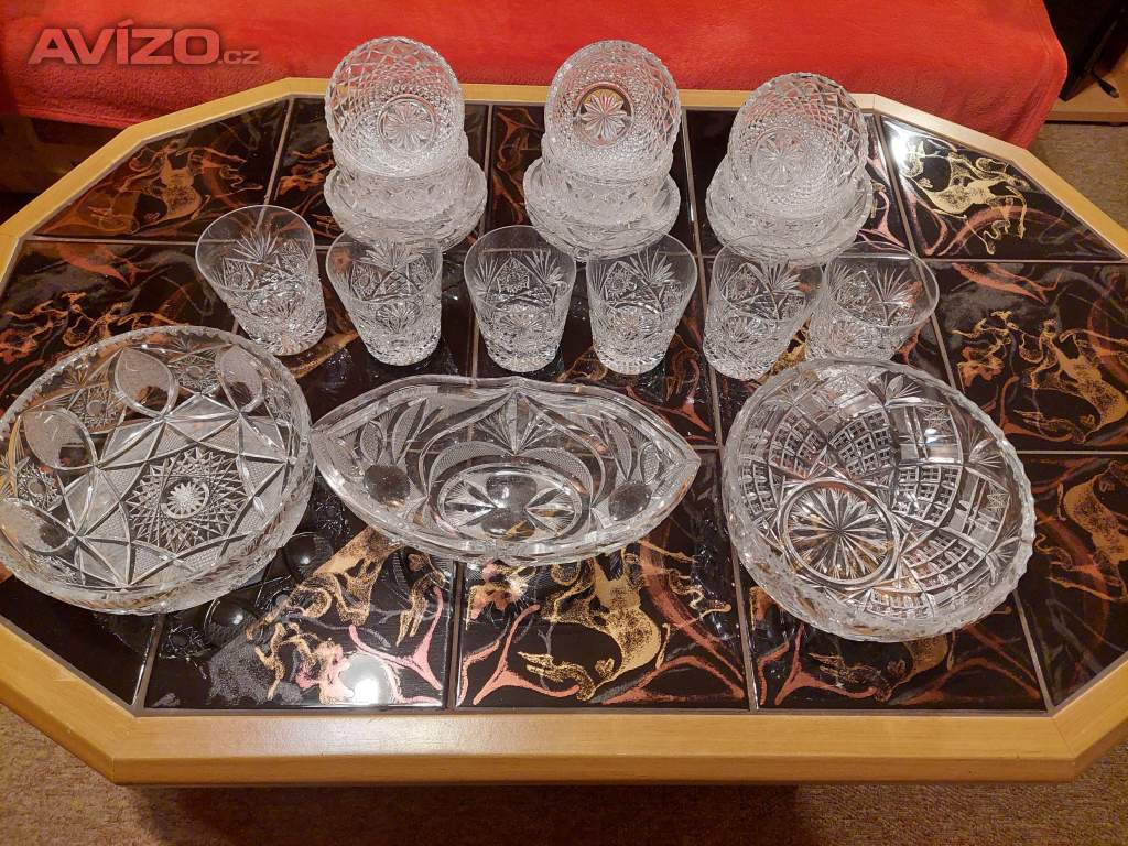 Prodám brušené sklo.