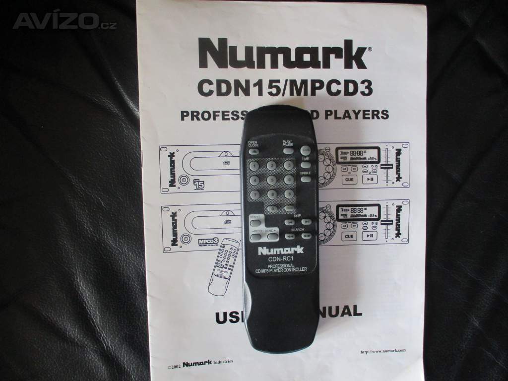 Foto inzerátu NUMARK CDN15/MPCD3 PROF.CD PLAYERS