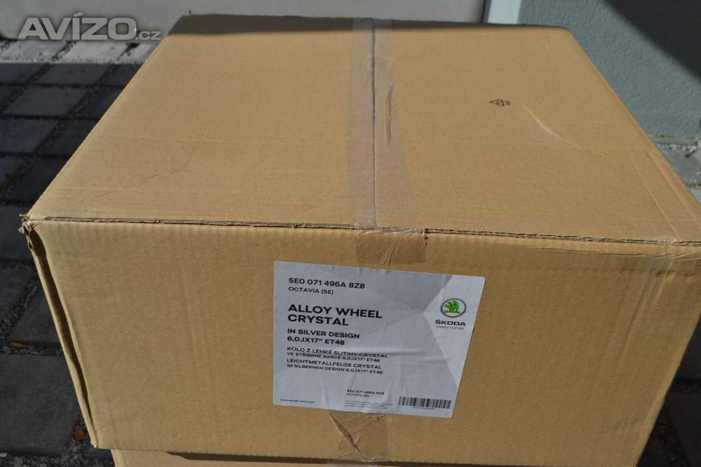 Foto inzerátu Škoda Octavia III– NOVÉ 17 orig.alu disky 6Jx17 ET48,