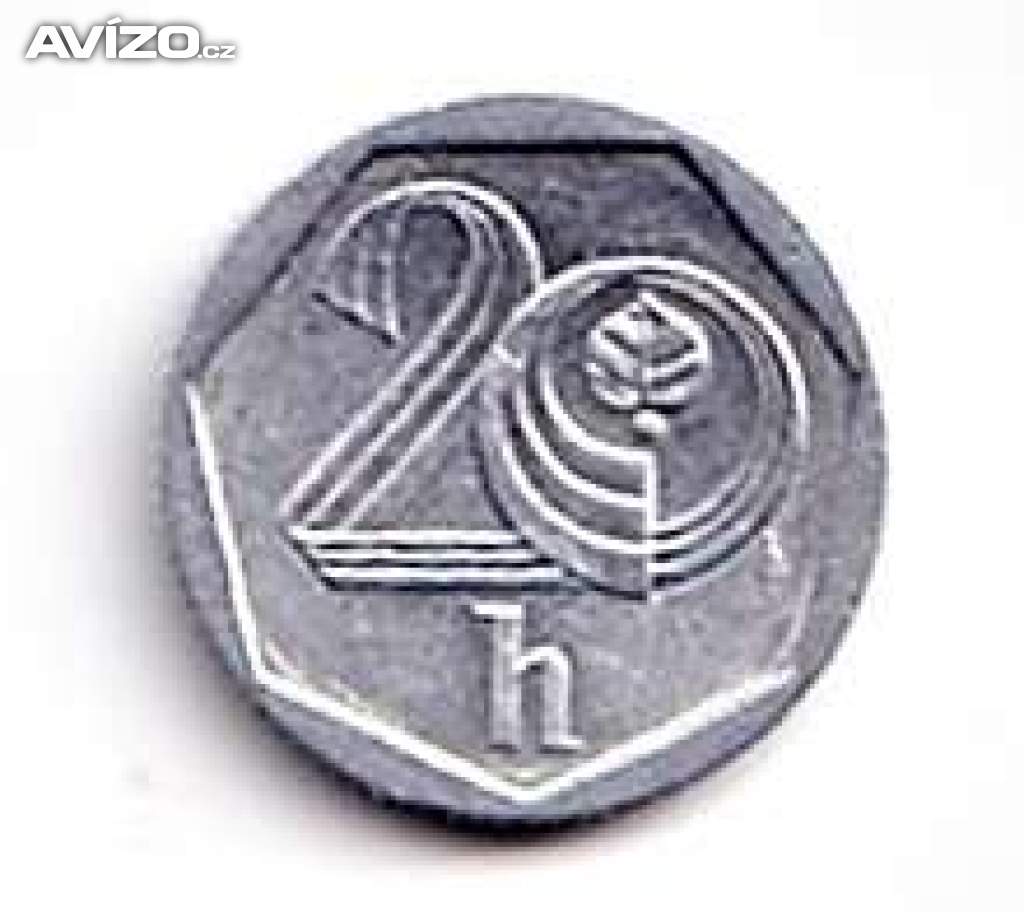 20 haléř ČR  1999	