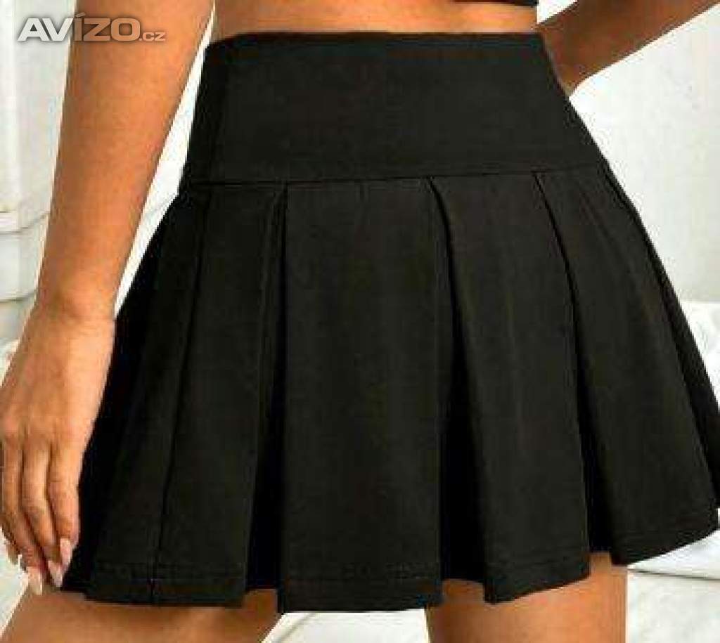 Čierne dámska minisukňa 