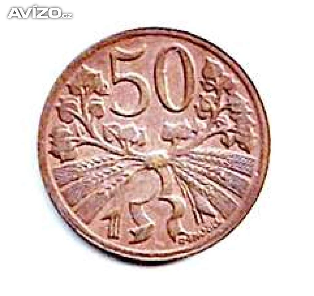50 haléř ČSR  1948	