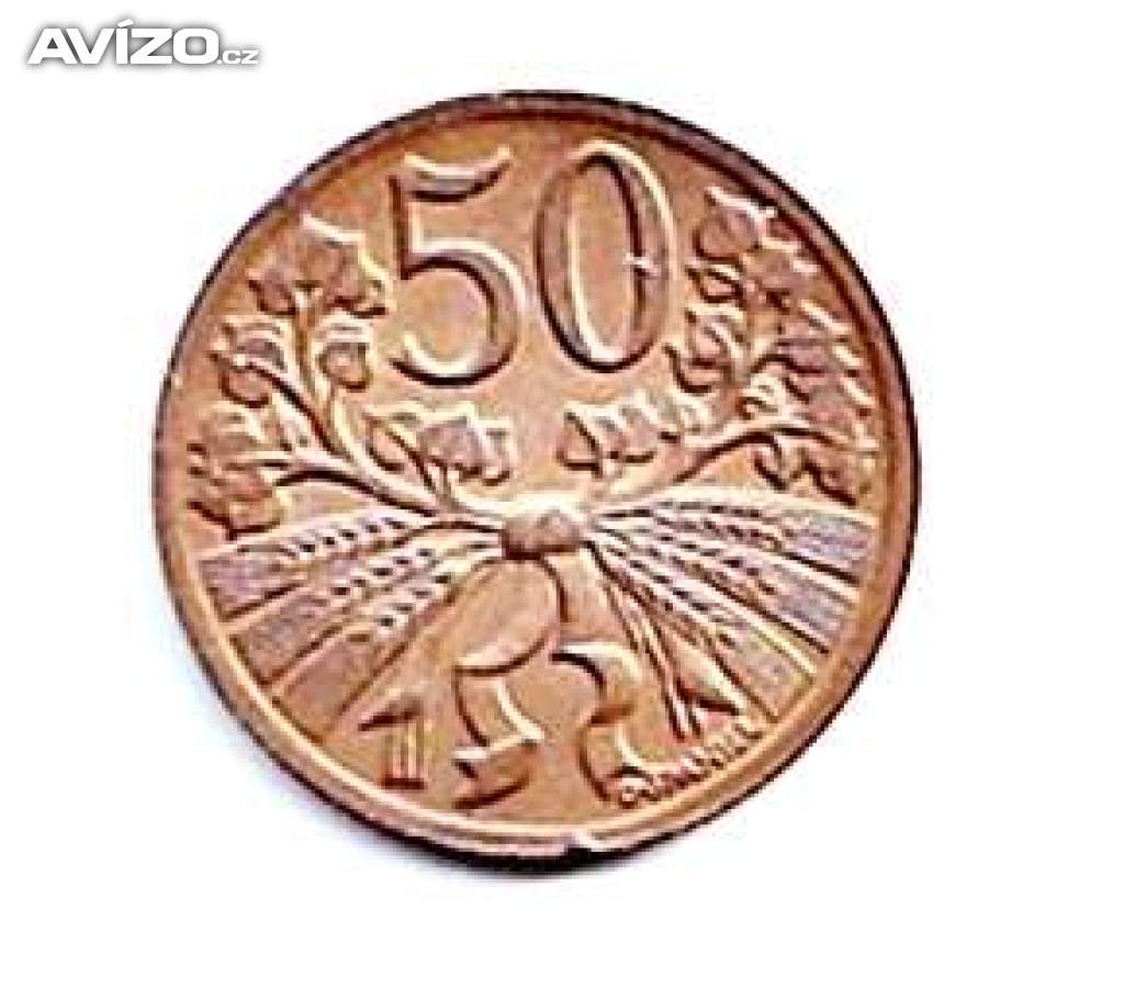 50 haléř ČSR  1950	