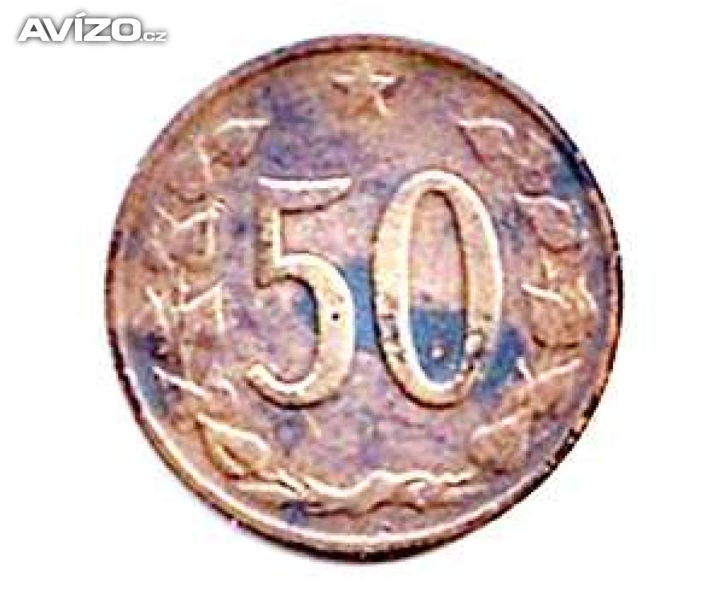 50 haléř ČSR  1964	