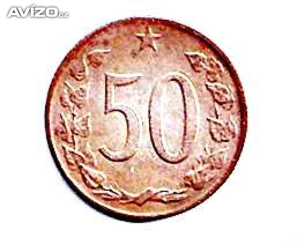 50 haléř ČSR  1970	