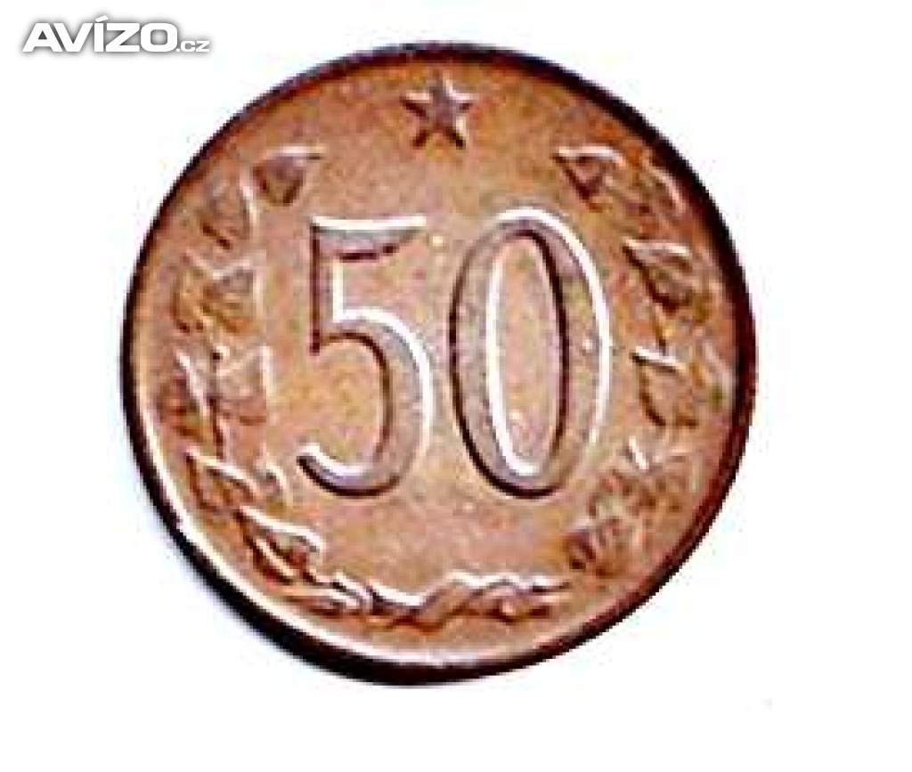 50 haléř ČSR  1971	