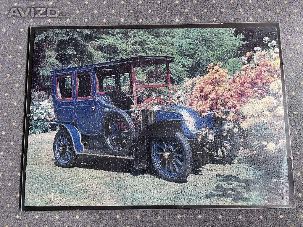 Puzzle Historické automobily