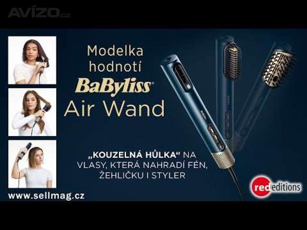 Foto inzerátu BABYLISS AS6550E 3v1 fén žehlička styler NOVÝ, NEPOUŽITÝ!