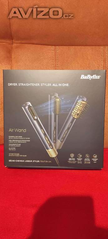 Foto inzerátu BABYLISS AS6550E 3v1 fén žehlička styler NOVÝ, NEPOUŽITÝ!