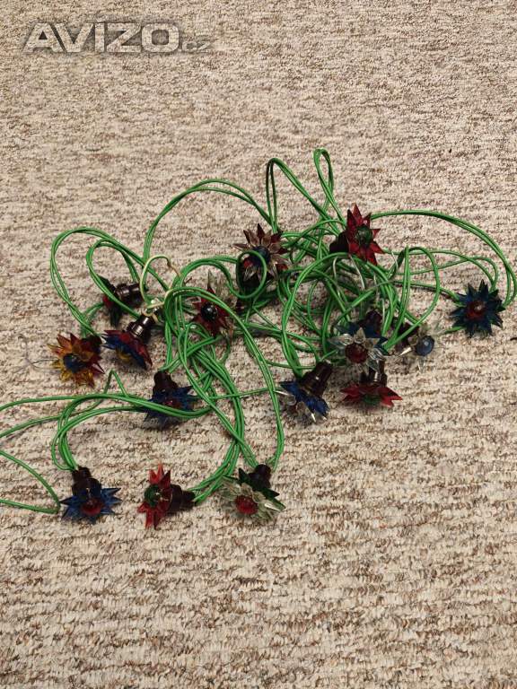 Foto inzerátu Skleněná vánoční světýlka 