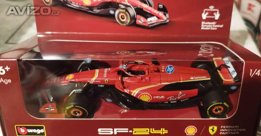 Model Ferrari SF-24 na ovládání
