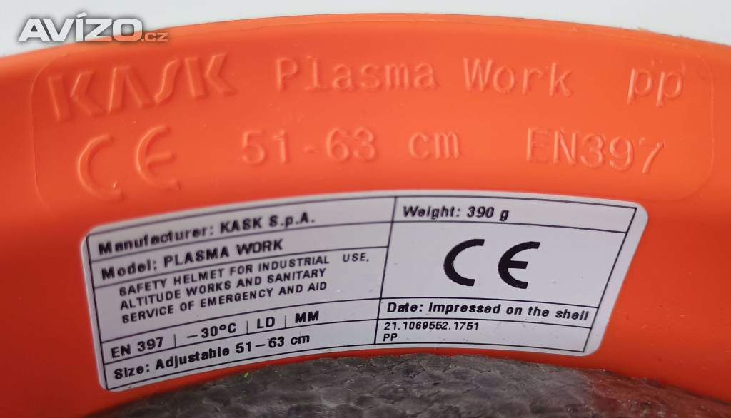 Foto inzerátu Kask Plasma AQ - pracovní přilba + vesta zdarma